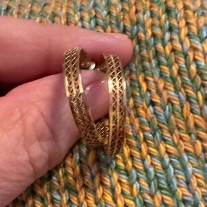 Elegant Gold Hoop Earrings